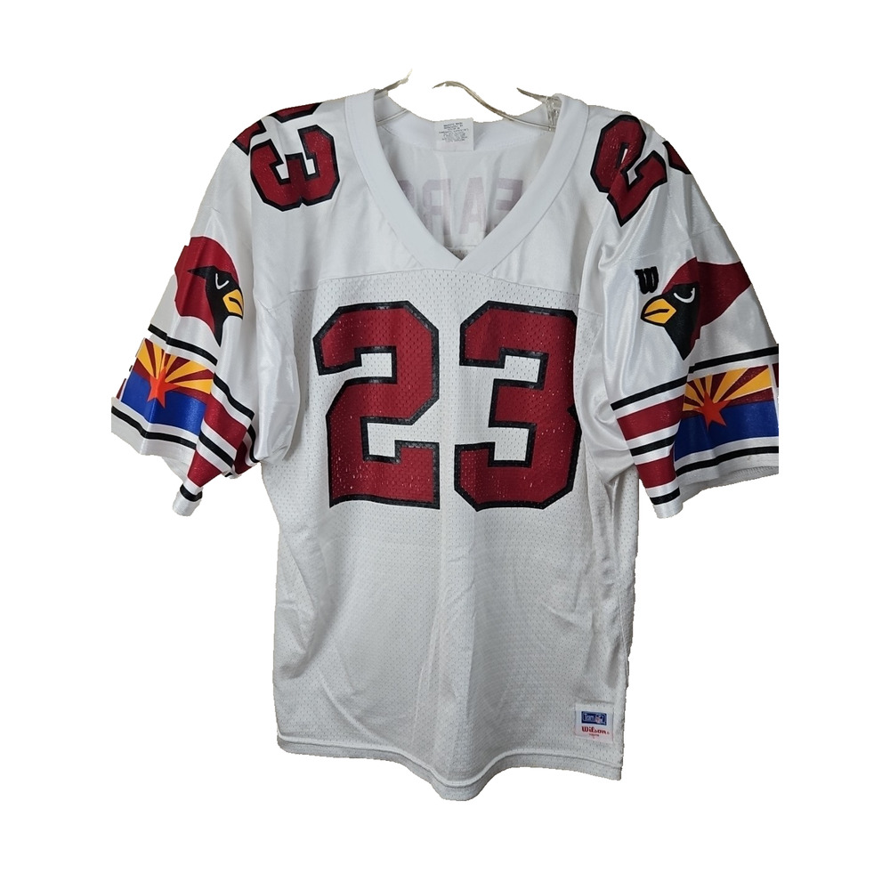 Garrison Hearst Arizona Cardinals NFL Jersey Youth L Wilson Authentic #23
